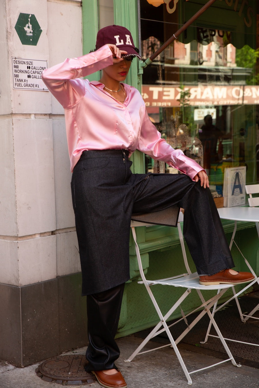 HAND 80 CREPE - Mary Jane flats