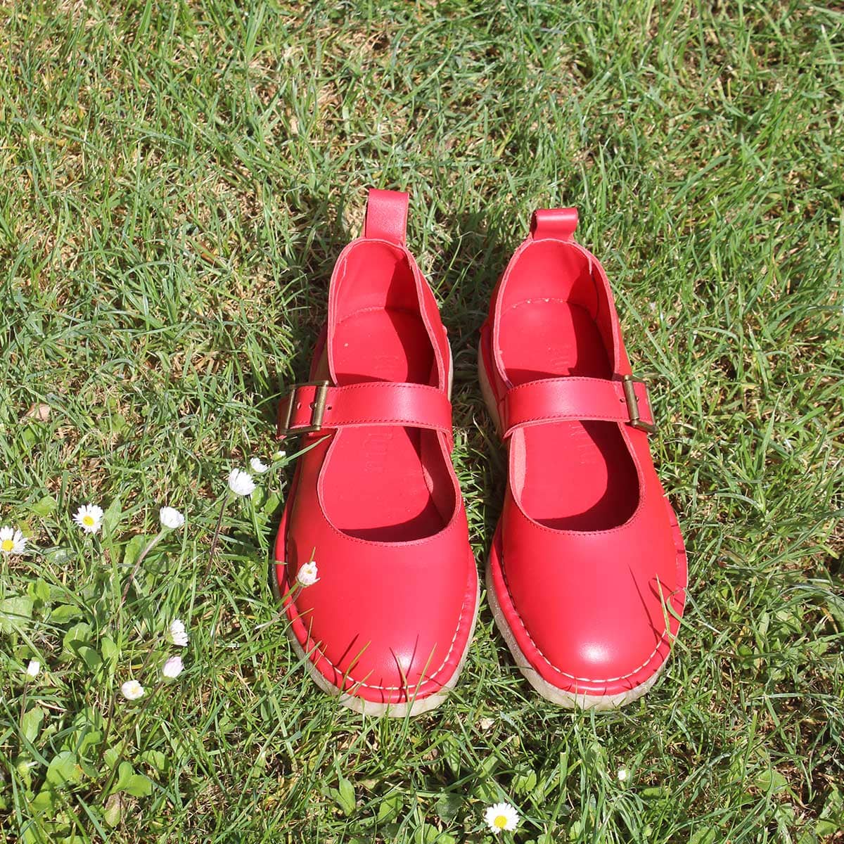 HAND 80 CREPE - Mary Jane flats