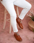 HAND 04 CREPE – Burnt Brown