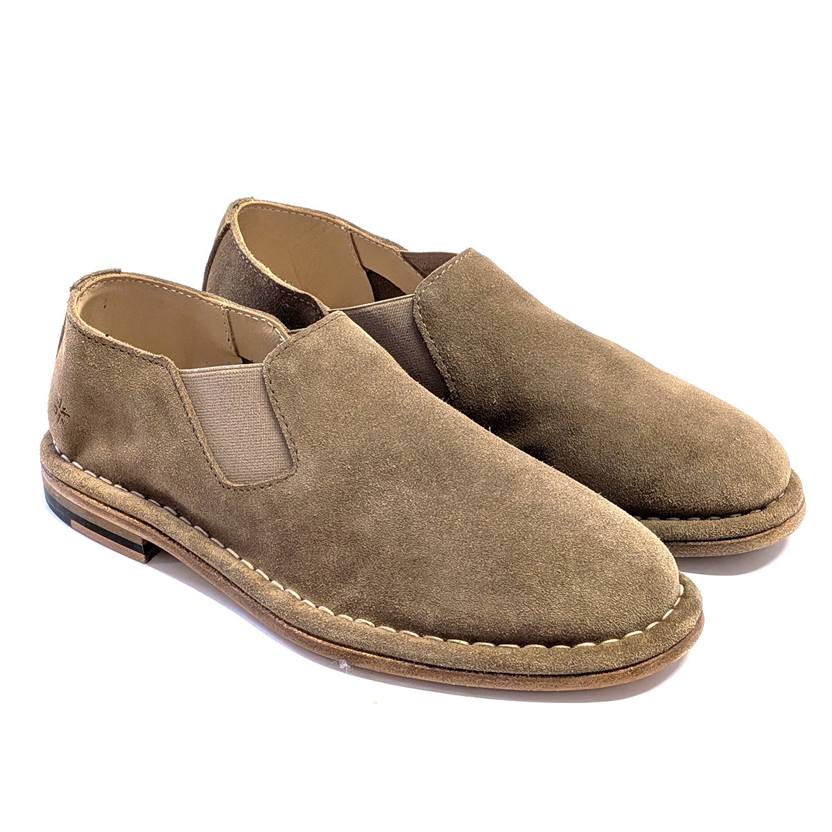 Suede Slip On Shoe Airwalk Venice Suede SD10 CT Slip-On Shoe - Black – Steel Toes main image 3