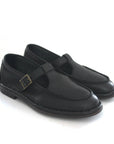 HAND 63 – Leather T-strap shoes
