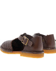 HAND 1111 - Crepe woven shoes