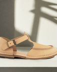 HAND 1112 LEATHER - Moccasin Mary Jane