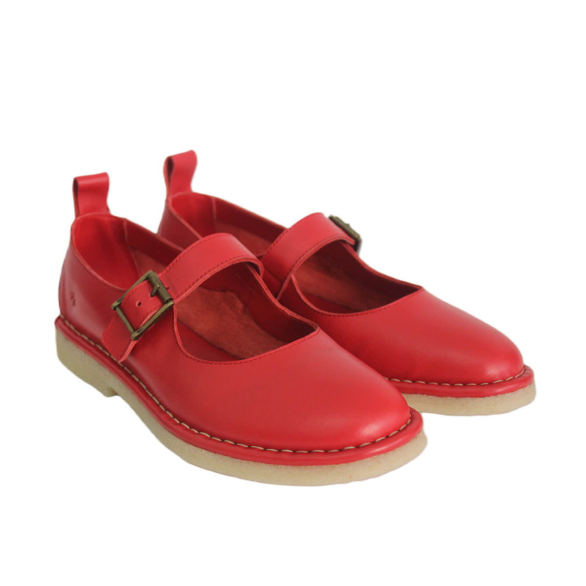 HAND 80 CREPE - Mary Jane flats