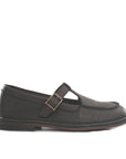 HAND 63 – Leather T-strap shoes