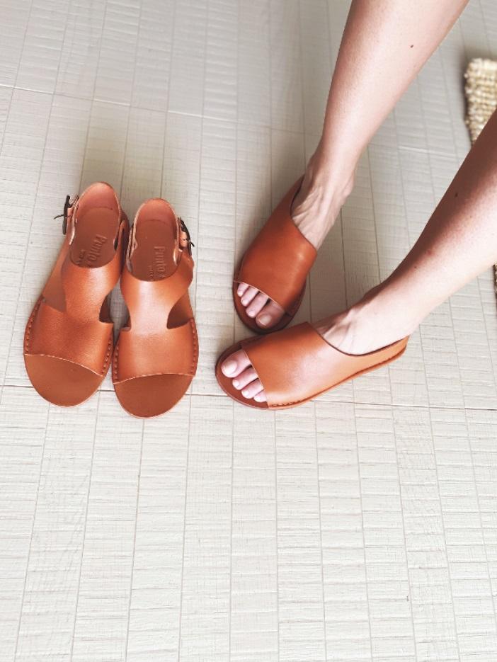 SAN 81 – Leather sandals