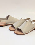 SAN 102 – Off-white leather slides