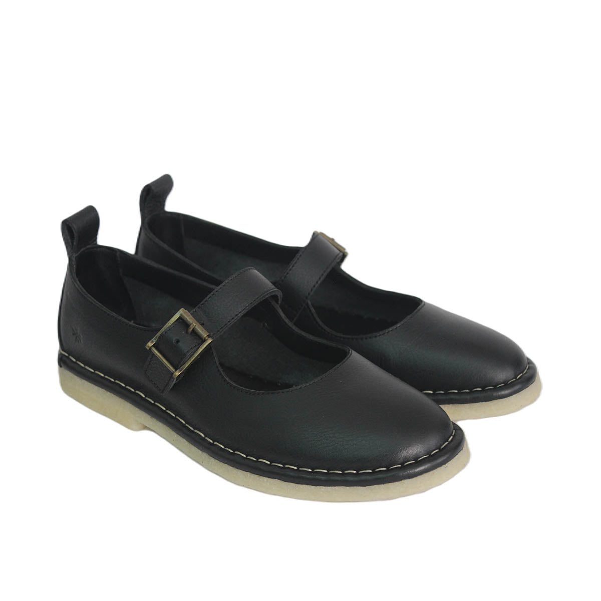 HAND 80 CREPE - Mary Jane flats