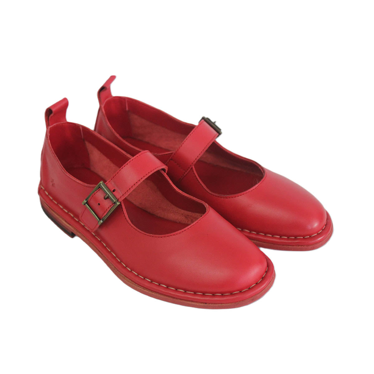 HAND 80 LEATHER - Mary Jane flats