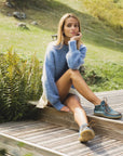 Nawayos – Denim Opanka shoes
