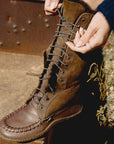 Eschimese Brown– Laced high boots