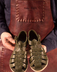 SAN 18 CREPE – Military Green