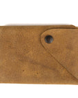 D CARD HOLDER - Suede Tan