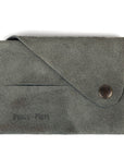 D CARD HOLDER - Suede Blue Grey