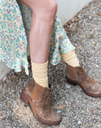 TEXAS02 SUEDE CHELSEA BOOTS – Wood