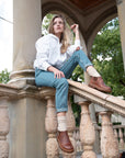 COLLEGE22 CHELSEA BOOTS – Tan