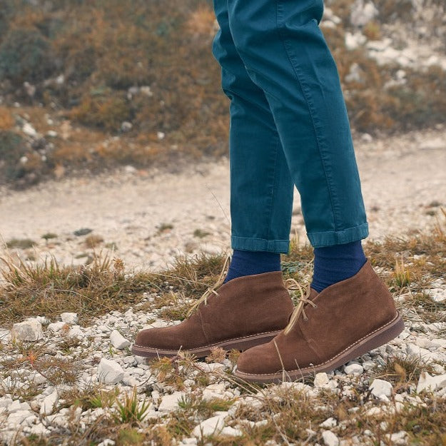 MR JOHN SUEDE DESERT BOOTS – Tobacco