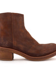 TEXAS 03 SUEDE BOOTS – Rust