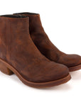 TEXAS 03 SUEDE BOOTS – Rust