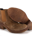 TEXAS02 SUEDE CHELSEA BOOTS – Wood