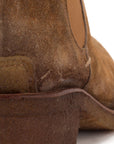 TEXAS02 SUEDE CHELSEA BOOTS – Wood
