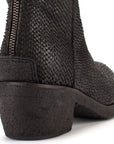 TEXAS 03 CARVED BOOTS – Black