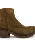 TEXAS 03 ROUGH SUEDE BOOTS – Moss