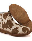 DRESS05 PONY ANKLE BOOTS – Cow