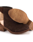 TEXAS 03 SUEDE BOOTS – Patchwork Coffe