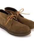 MR JOHN SUEDE DESERT BOOTS – Green