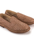 HAND 06 WOVEN SLIPPERS – Taupe