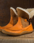 Orso Orange– Slip-on boots