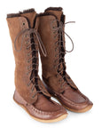 Eschimese Brown– Laced high boots