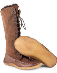 Eschimese Brown– Laced high boots