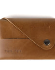 D CARD HOLDER - Pull-up Tan