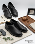HAND 14 - Leather Slip-On