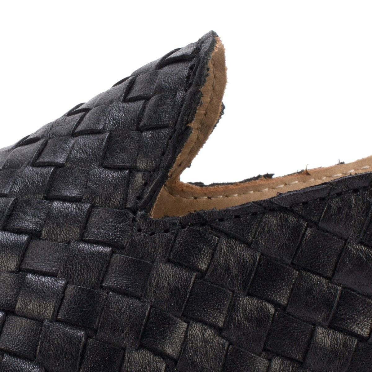 HAND 06 WOVEN SLIPPERS – Black