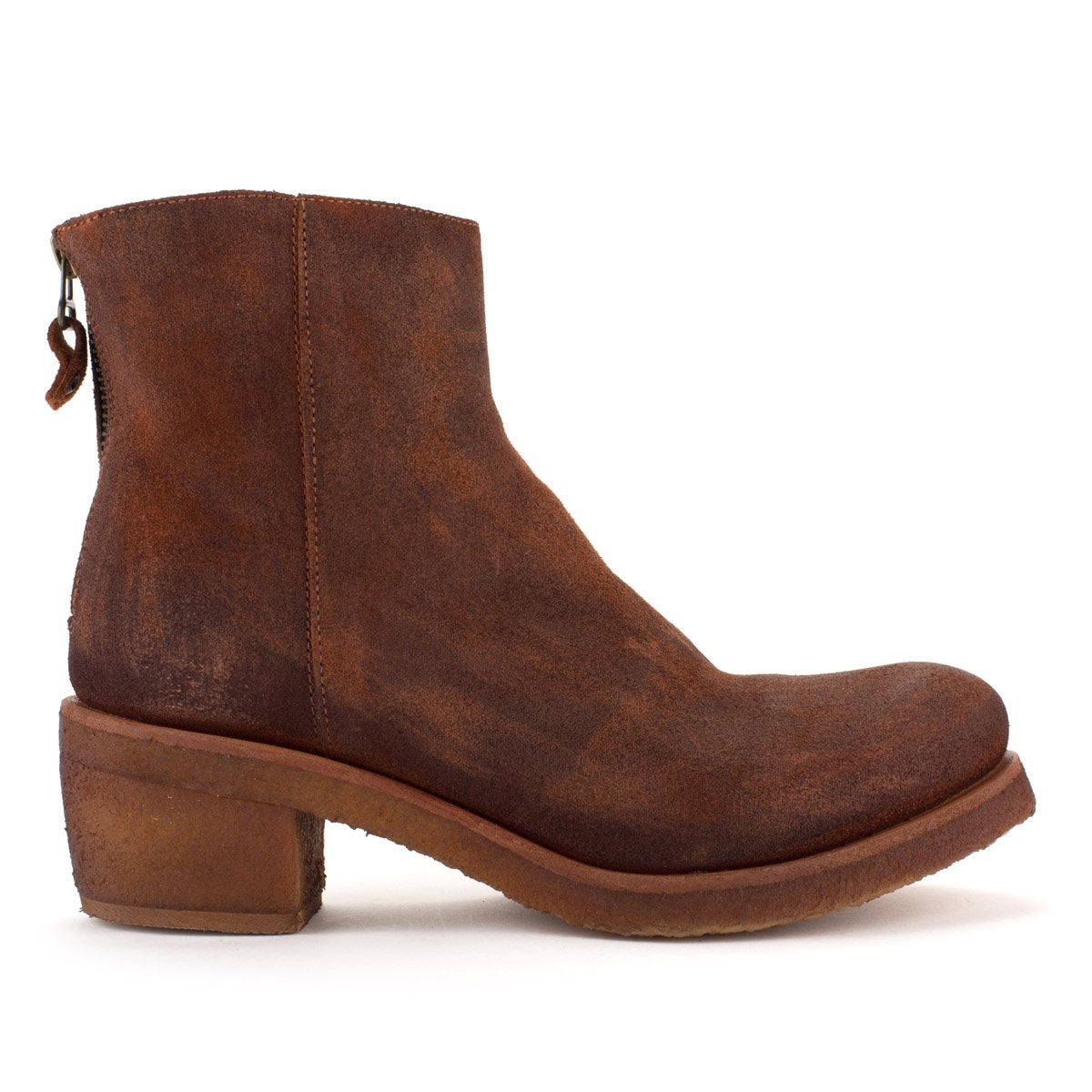 TEXAS 03 SUEDE BOOTS – Rust