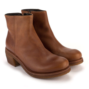 SENSATION ANKLE BOOTS – Tan