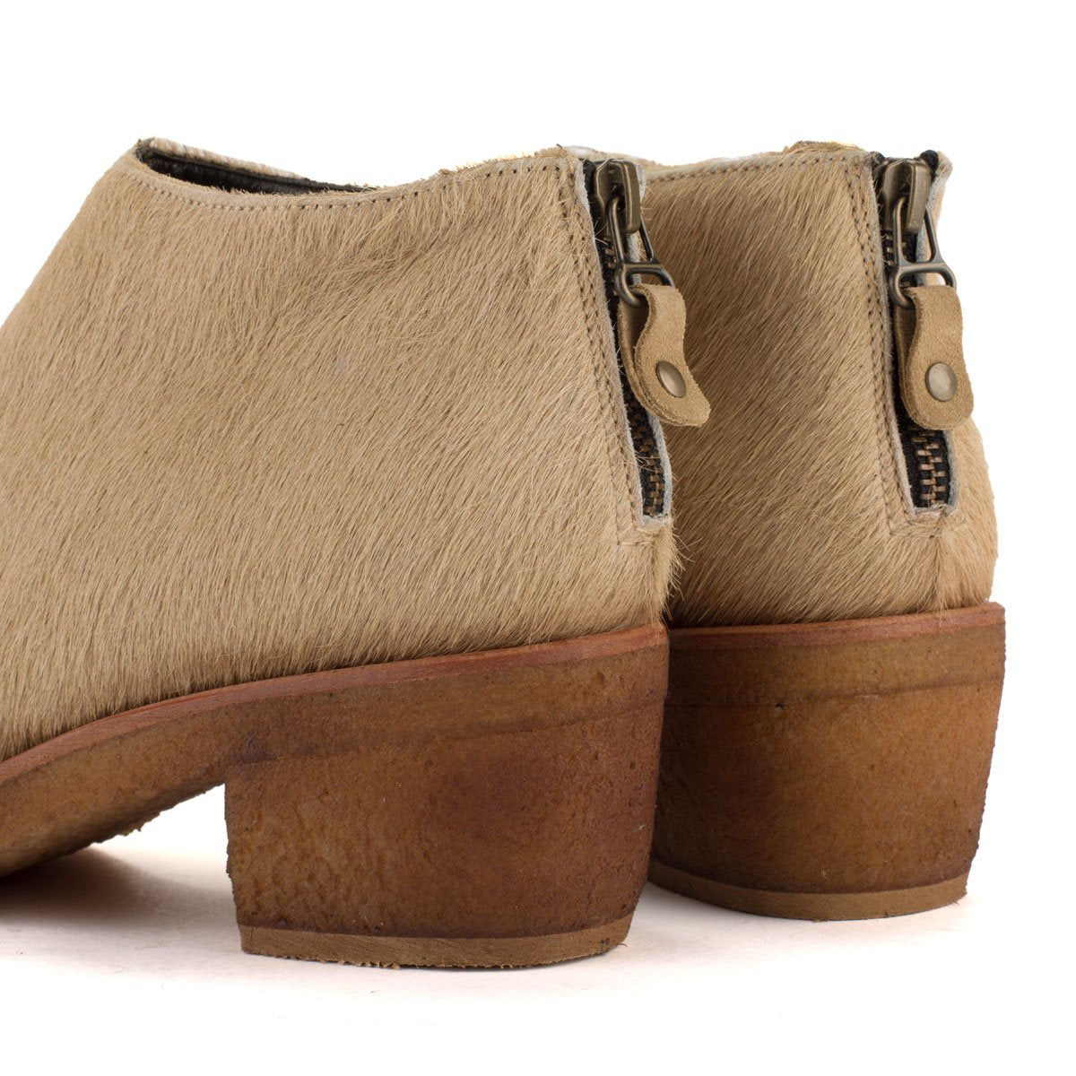 TEXAS 24 ANKLE BOOTS – Pony sand