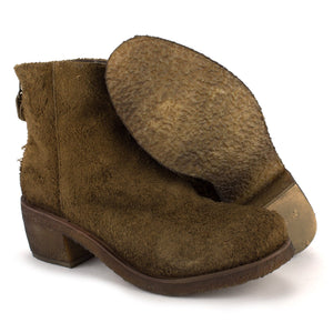 TEXAS 03 ROUGH SUEDE BOOTS – Moss
