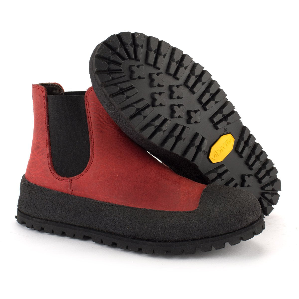 CR25 CHELSEA BOOTS – Red