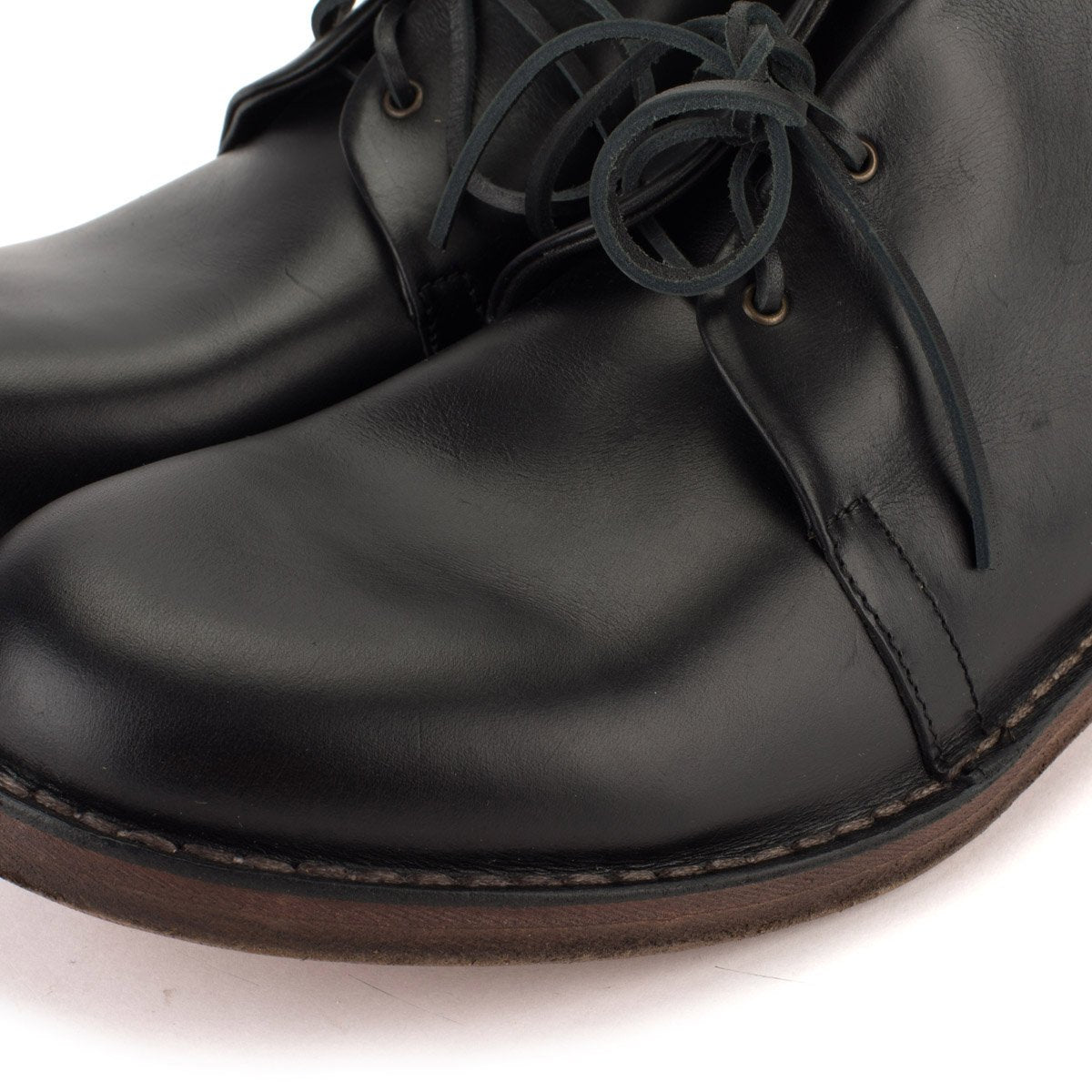 MR JOHN DESERT BOOTS Black Puntopigro