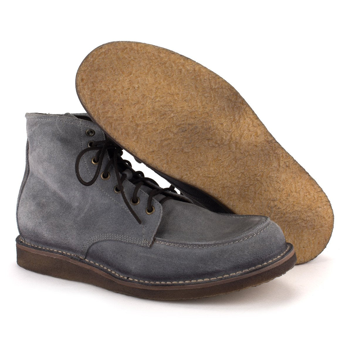 MR BRYAN  ANKLE BOOTS – Light blue