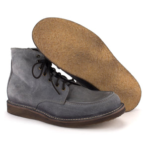 MR BRYAN  ANKLE BOOTS – Light blue