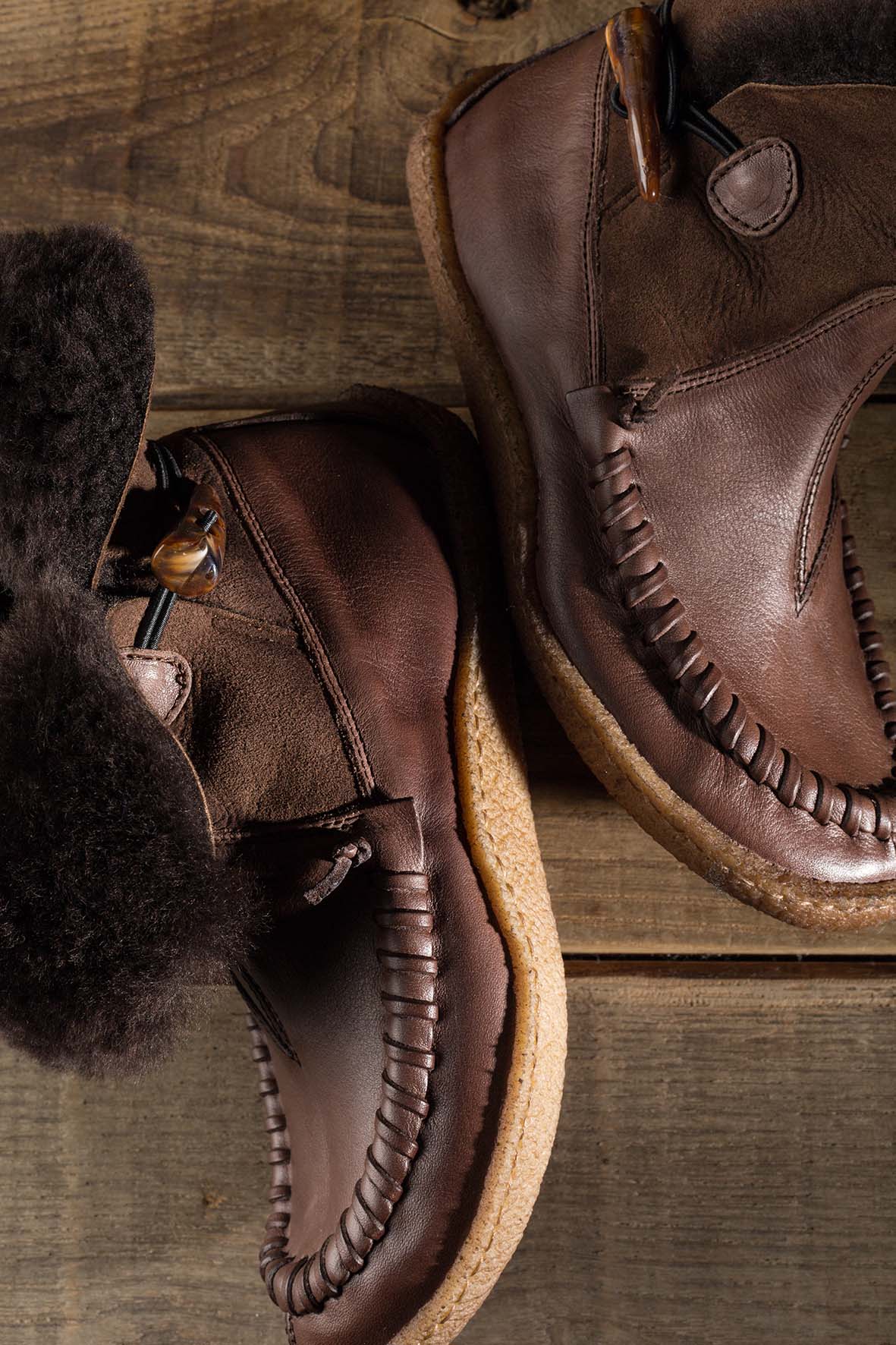 Orso Dark Brown – Slip-on boots