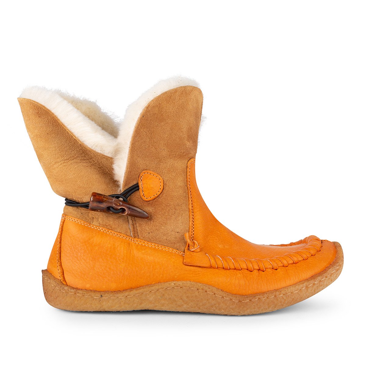Orso Orange– Slip-on boots