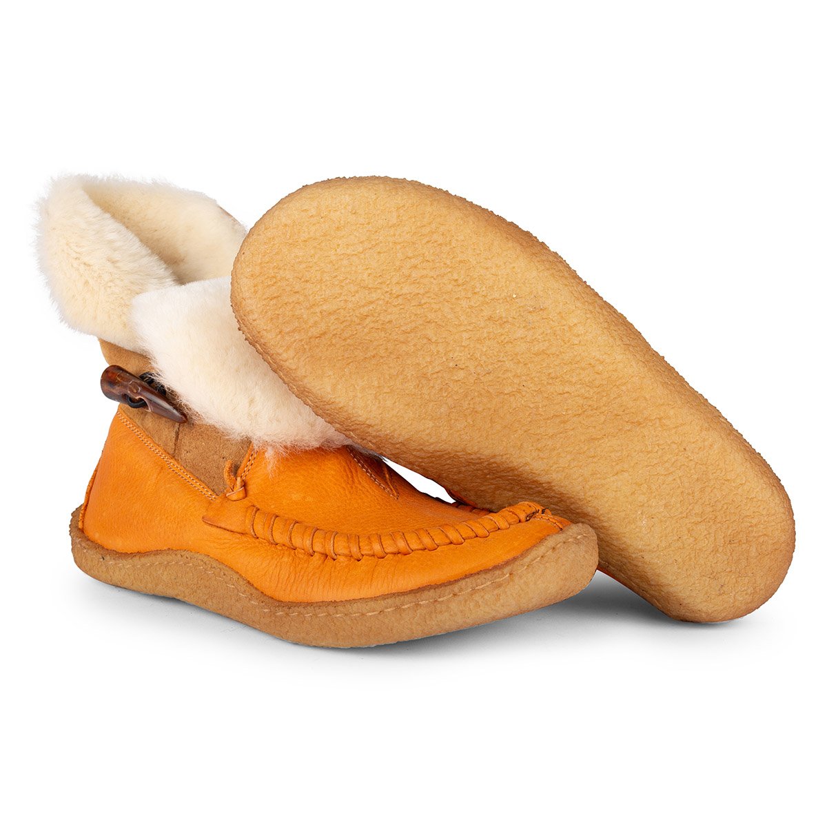 Orso Orange– Slip-on boots