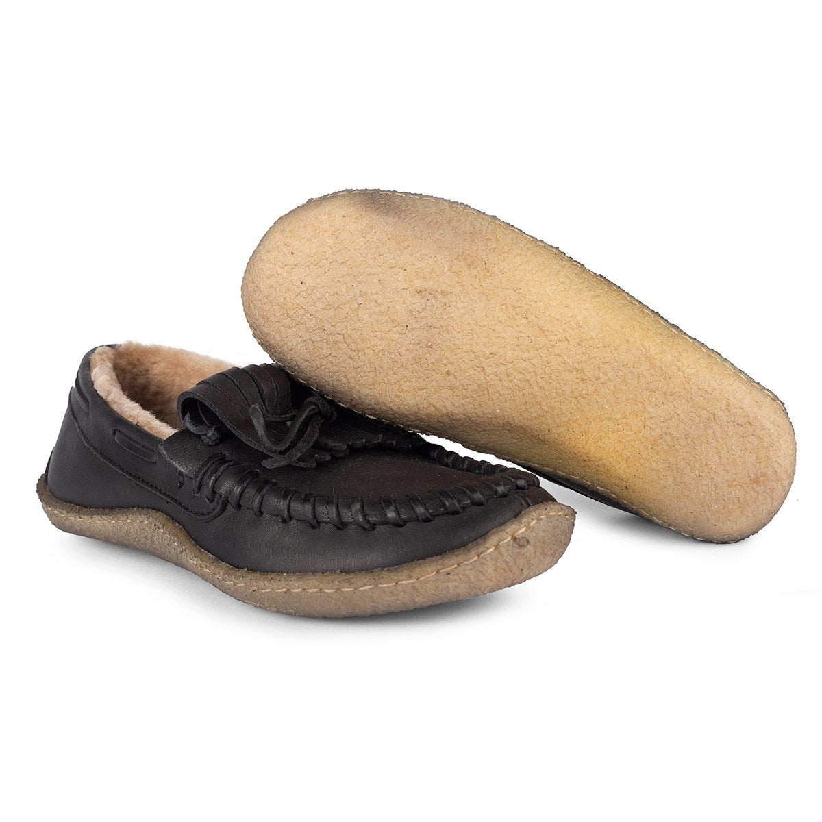 COLLECTION LOAFER – Black [with wool]