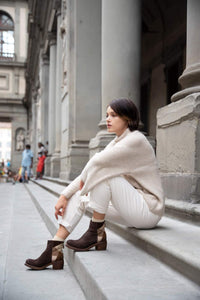 TEXAS 03 SUEDE BOOTS – Patchwork Coffe